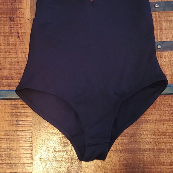 SOLD - Sam Edelman Strappy Plunge Bodysuit - Picture 3 of 10